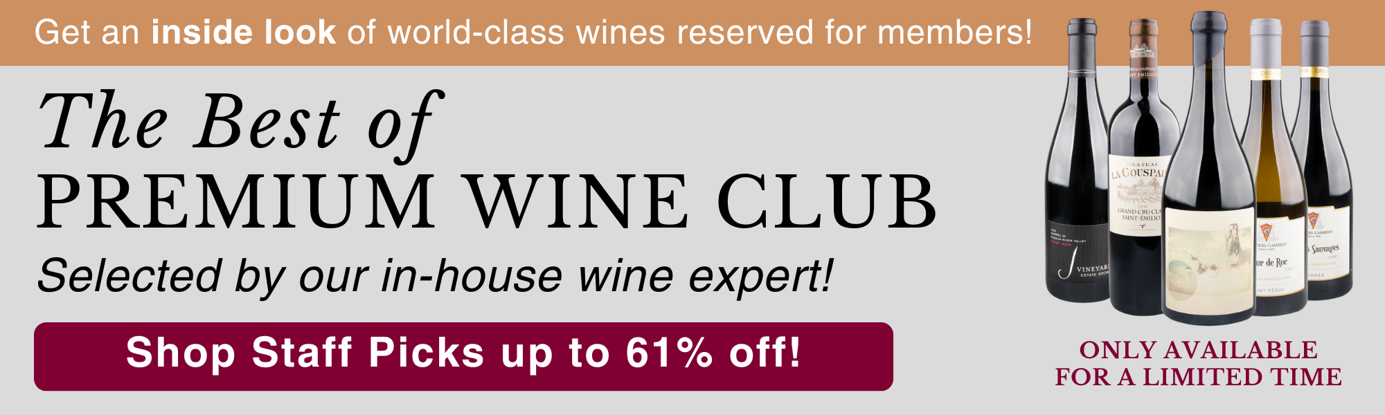 Ed's April Picks: Best of Premium Wine Club